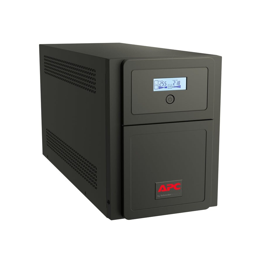Apc easy ups smv sistema de alimentación ininterrumpida (ups) línea interactiva 3000 va 2100 w 6 salidas ac