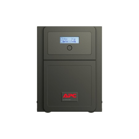Apc easy ups smv sistema de alimentación ininterrumpida (ups) línea interactiva 3000 va 2100 w 6 salidas ac