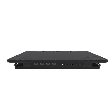 Coolermaster base refrigeradora port. ergostand iv negro/1 ventilador/4xusb 2.0/1 micro usb/17  r9-nbs-e42k-gp