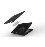 Coolermaster base refrigeradora port. ergostand iv negro/1 ventilador/4xusb 2.0/1 micro usb/17  r9-nbs-e42k-gp