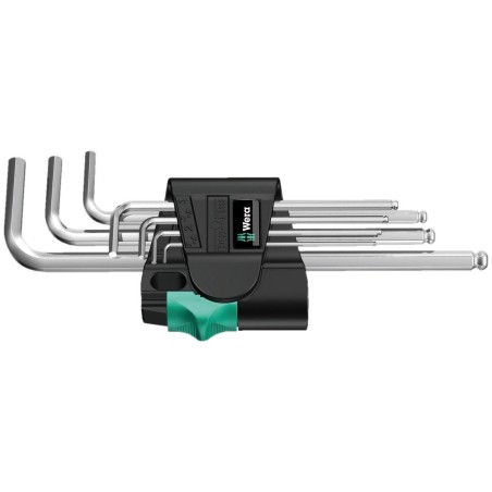 Wera 950/9 hex-plus 1 juego de llaves allen métrico 9 pieza(s)