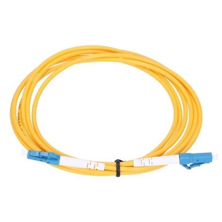 Extralink cable fibra óptica lc/upc-lc/upc sm g.652d simplex 3.0mm 3m