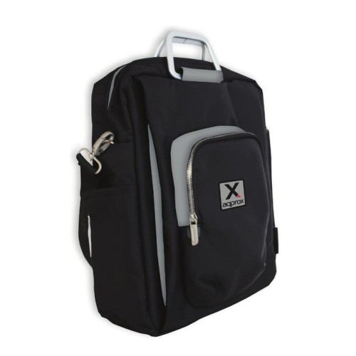 Approx maletin de portatil 15.6 negro/gris appnbst15bg
