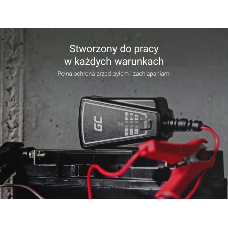 Green cell cargador para baterias 6v / 12v (1a)