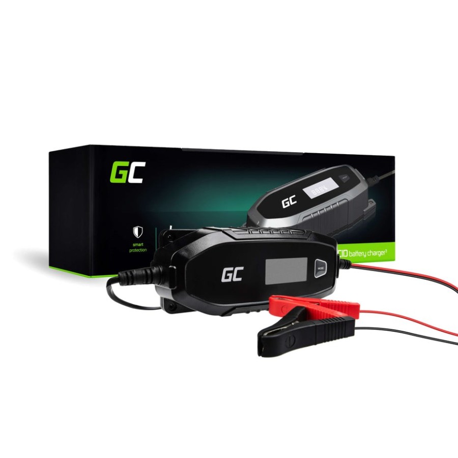 Green cell cargador para acumuladores 6v / 12v (4a) con función de diagnóstico
