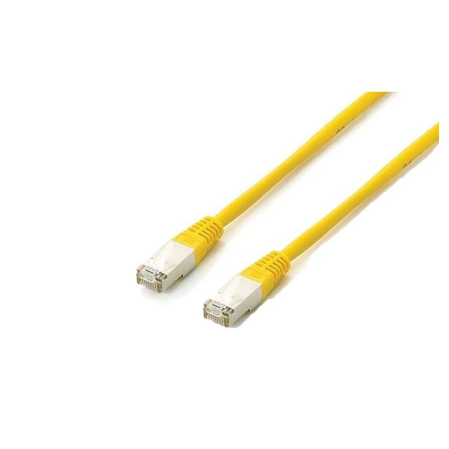 Equip cable de red ftp cat6a 1m amarillo 605660