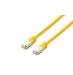 Equip cable de red ftp cat6a 1m amarillo 605660