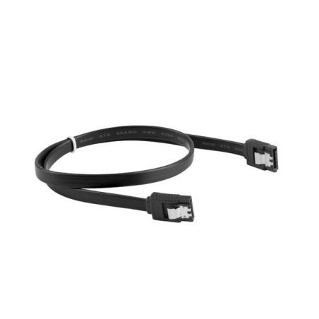 Cable sata iii lanberg ca-sasa-14cu-0030-bk 2*sata hembra 26awg 30cm negro