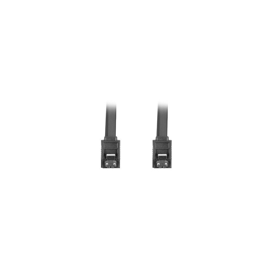 Cable sata iii lanberg ca-sasa-14cu-0050-bk 2*sata hembra 26awg 50cm negro