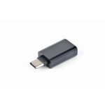 Gembird cc-usb2-cmaf-a adaptador usb tipo c (m) - usb tipo a (f), negro