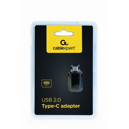 Gembird cc-usb2-cmaf-a adaptador usb tipo c (m) - usb tipo a (f), negro