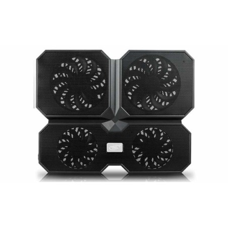 Base portatil deepcool multi core x6 refrigeradora negro dp-n422-mcx6