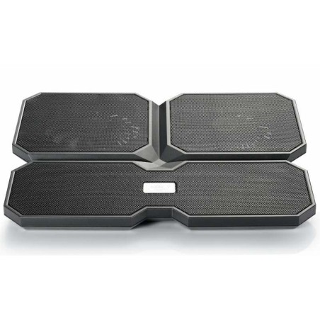 Base portatil deepcool multi core x6 refrigeradora negro dp-n422-mcx6
