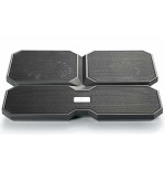 Base portatil deepcool multi core x6 refrigeradora negro dp-n422-mcx6