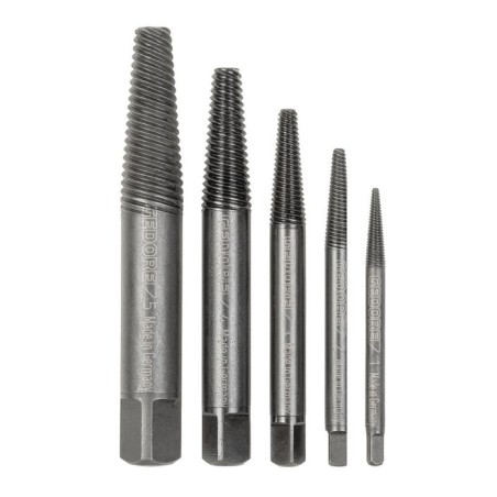 Juego de extractores de tornillos gedore , 5 piezas, m3 - m18 6759620