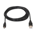 Aisens cable usb 2.0 - tipo a macho a mini b macho - 0.50m - negro