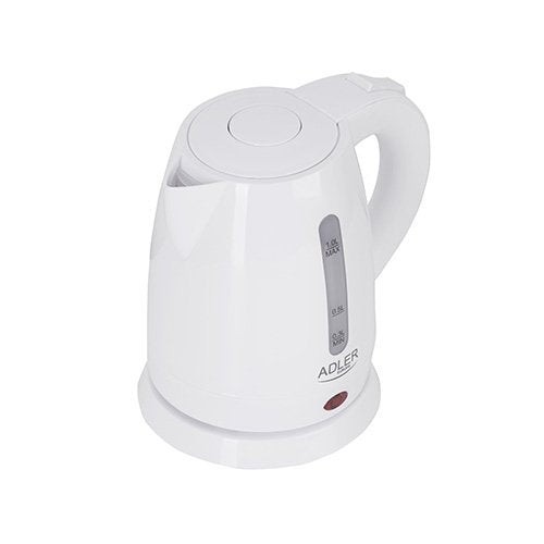 Hervidor de agua adler ad 1272 tetera eléctrica 1 l avellana, blanco 1600 w