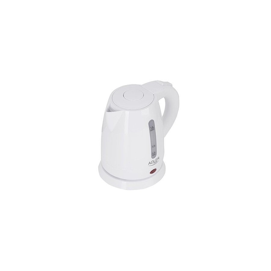 Hervidor de agua adler ad 1272 tetera eléctrica 1 l avellana, blanco 1600 w