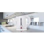 Hervidor de agua adler ad 1272 tetera eléctrica 1 l avellana, blanco 1600 w