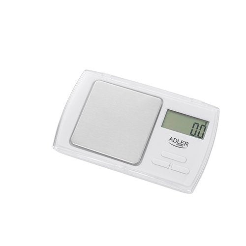 Báscula de cocina adler ad 3161 electrónica rectángulo blanco