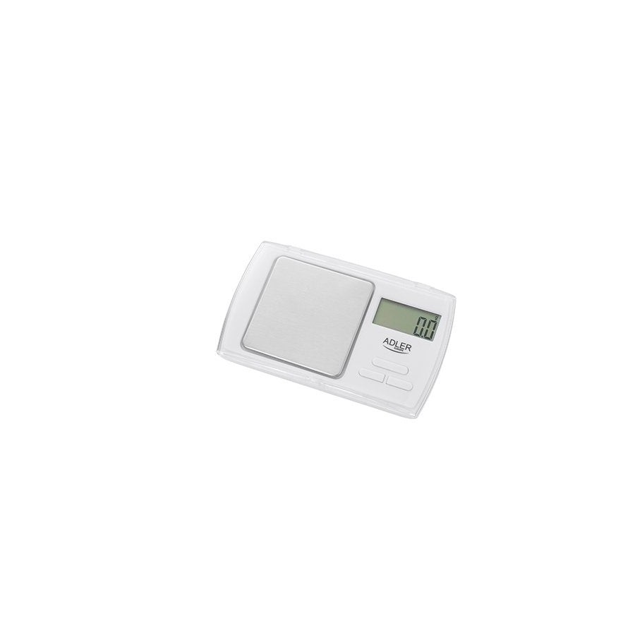 Báscula de cocina adler ad 3161 electrónica rectángulo blanco