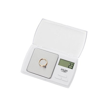 Báscula de cocina adler ad 3161 electrónica rectángulo blanco