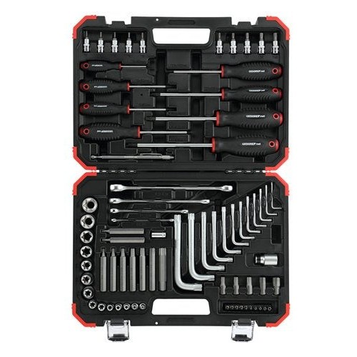 Ggedore kit de herramientas de atornillar tx + maleta 75 piezas