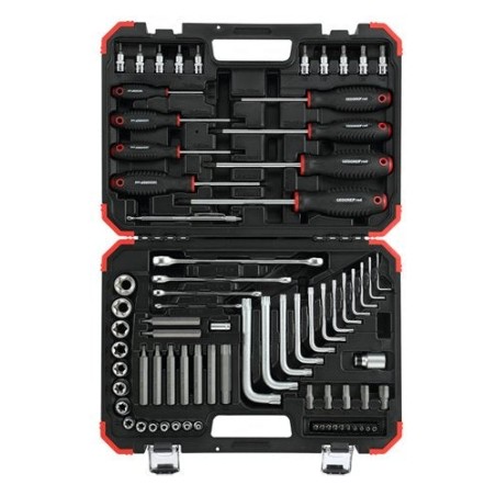 Ggedore kit de herramientas de atornillar tx + maleta 75 piezas