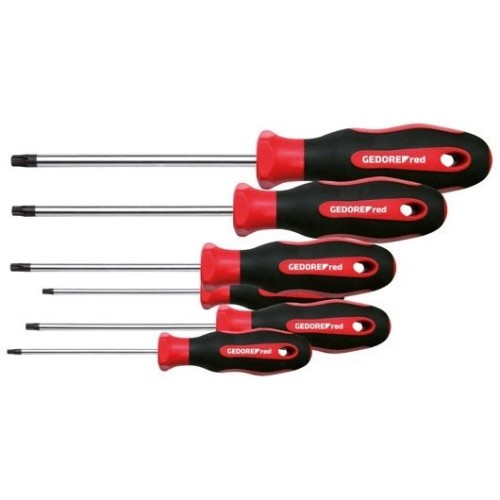 Gedore juego de destornilladores rojos 2k, 6 piezas 3301272