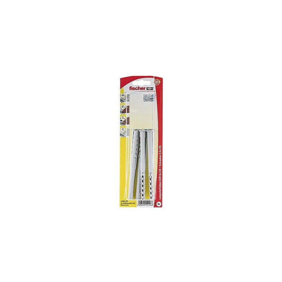 Fischer pasador de eje largo sxr 8x120 zk 52206