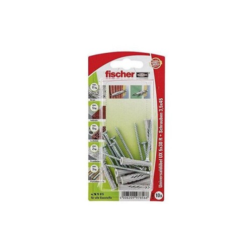 Fischer anclaje universal ux 5x30 rsk 97856
