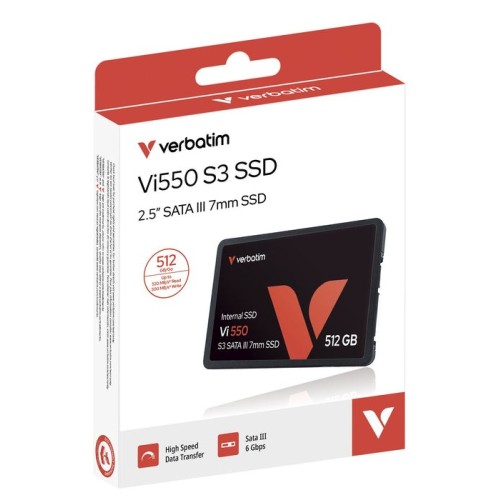 Disco ssd verbatim 512gb 2.5 vi550 s3 sata 3