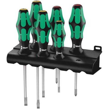 Wera 334/6 kraftform juego destornillador estándar