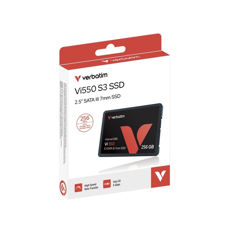 Disco ssd verbatim 256gb 2.5 vi550 s3 sata 3