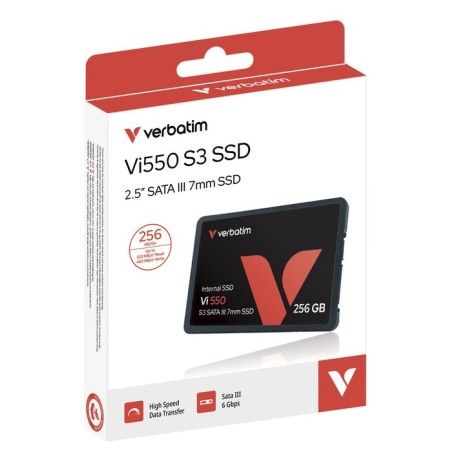 Disco ssd verbatim 256gb 2.5 vi550 s3 sata 3