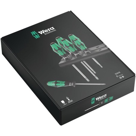 Wera 334/6 kraftform juego destornillador estándar