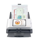 Plustek escan a280 essential 600 x 600 dpi escáner con alimentador automático de documentos (adf) negro, blanco a4