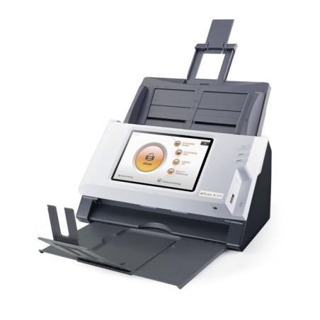 Plustek escan a280 essential 600 x 600 dpi escáner con alimentador automático de documentos (adf) negro, blanco a4