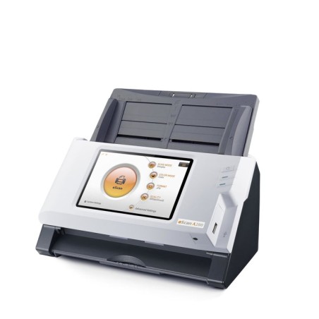 Plustek escan a280 essential 600 x 600 dpi escáner con alimentador automático de documentos (adf) negro, blanco a4