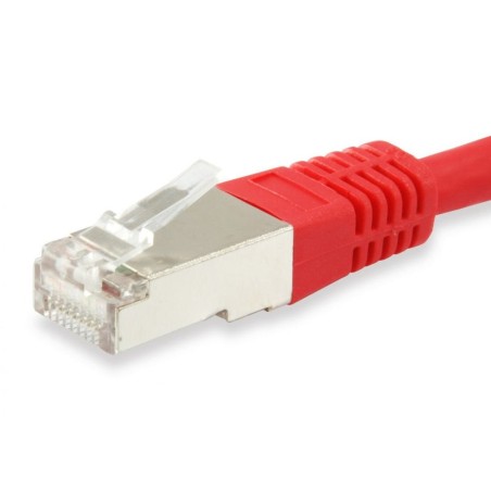 Equip cable de red cat6a ftp 1m (s-stp) rojo 605620