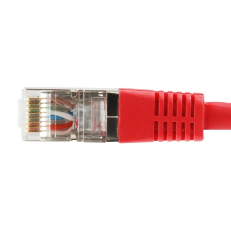 Equip cable de red cat6a ftp 1m (s-stp) rojo 605620
