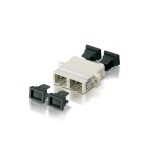 Equip 156140 adaptador de fibra óptica sc beige
