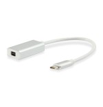 Equip adaptador usb tipo-c a mini displayport 0.15m blanco 133457