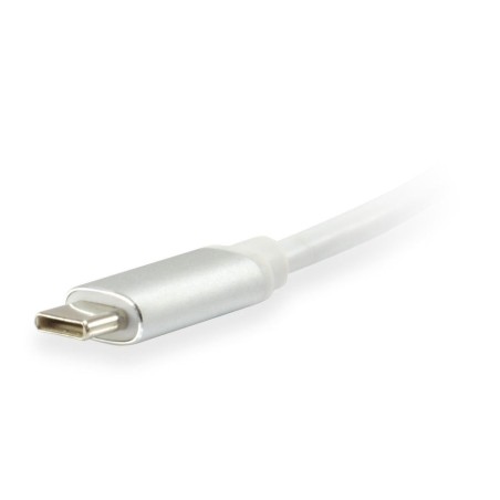 Equip adaptador usb tipo-c a mini displayport 0.15m blanco 133457