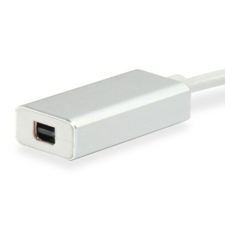 Equip adaptador usb tipo-c a mini displayport 0.15m blanco 133457