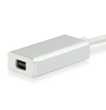 Equip adaptador usb tipo-c a mini displayport 0.15m blanco 133457