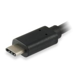Equip adaptador usb tipo c a usb 3.0  0.15m negro 133455