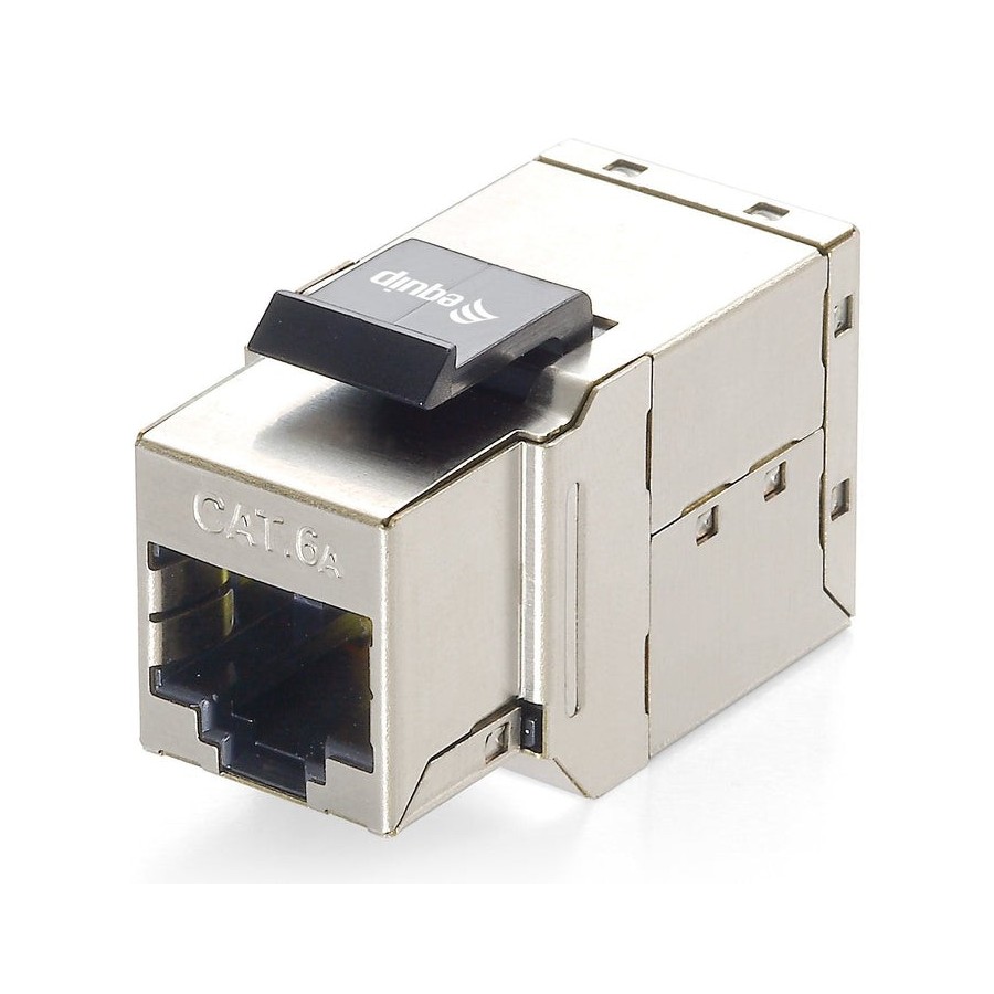 Equip conector hembra rj45 ftp cat6a keystone 8 unidades 125596