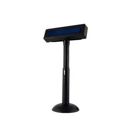 Visor de cliente posiflex pd-2800ii, usb, 2 líneas x 20  caracteres