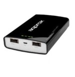 Approx cargador usb power bank 7800 negro